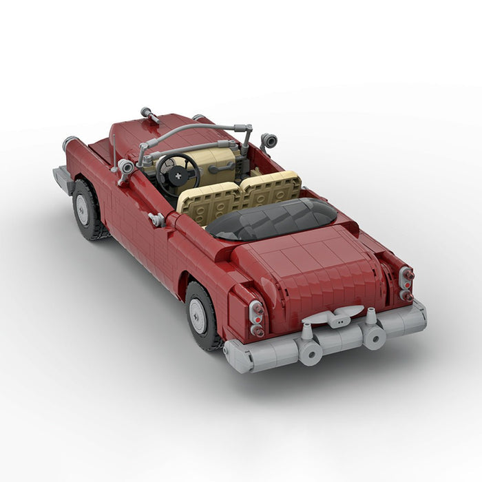 MOC - 216040 1953 Buick Skylark Convertible Building Blocks - LesDiy - Building Blocks -