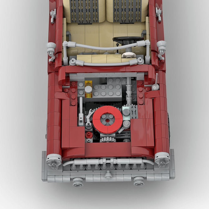 MOC - 216040 1953 Buick Skylark Convertible Building Blocks - LesDiy - Building Blocks -