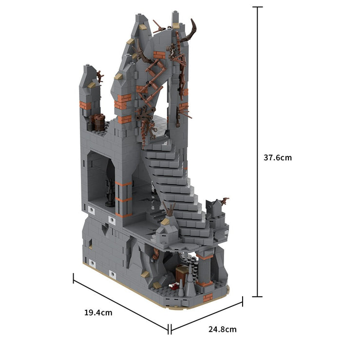 MOC - 216232 UCS Dol - Guldur - part 3/8 - LesDiy - Building Blocks -