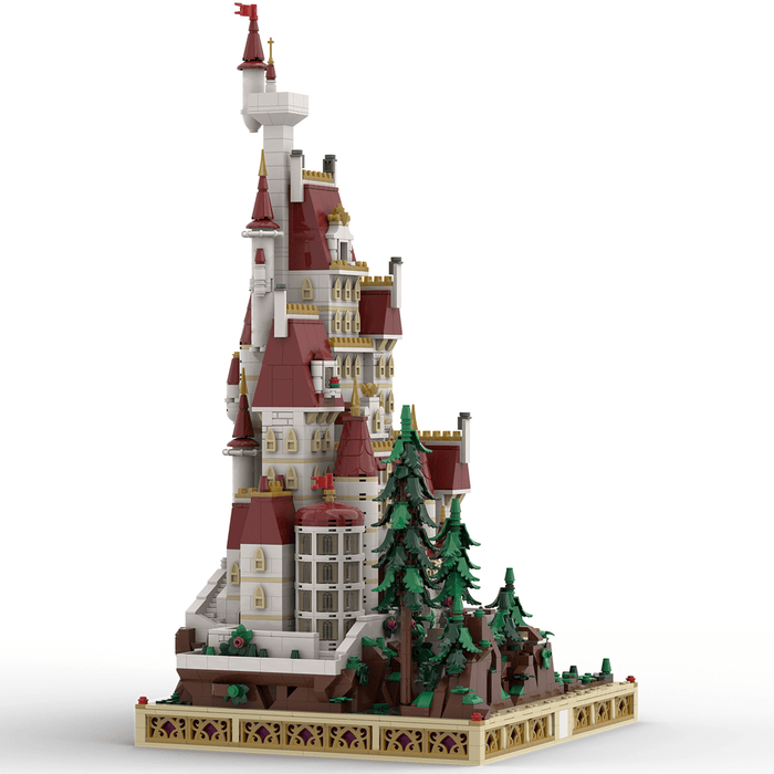MOC - 216326 Beauty and the Beast mini scale Castle Building Blocks - LesDiy - Building Blocks -