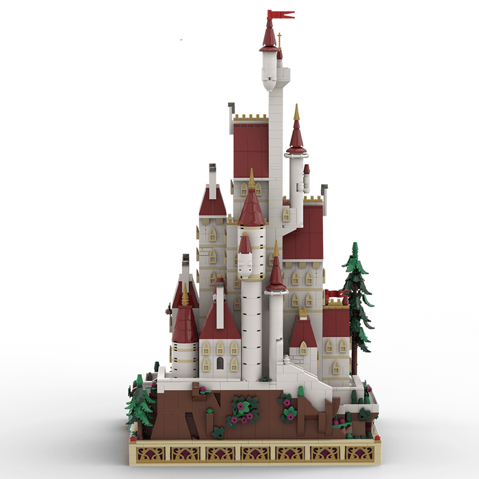 MOC - 216326 Beauty and the Beast mini scale Castle Building Blocks - LesDiy - Building Blocks -