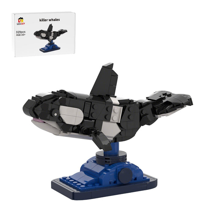 MOC - 216387 Orca Whale Building Blocks - LesDiy - Building Blocks -