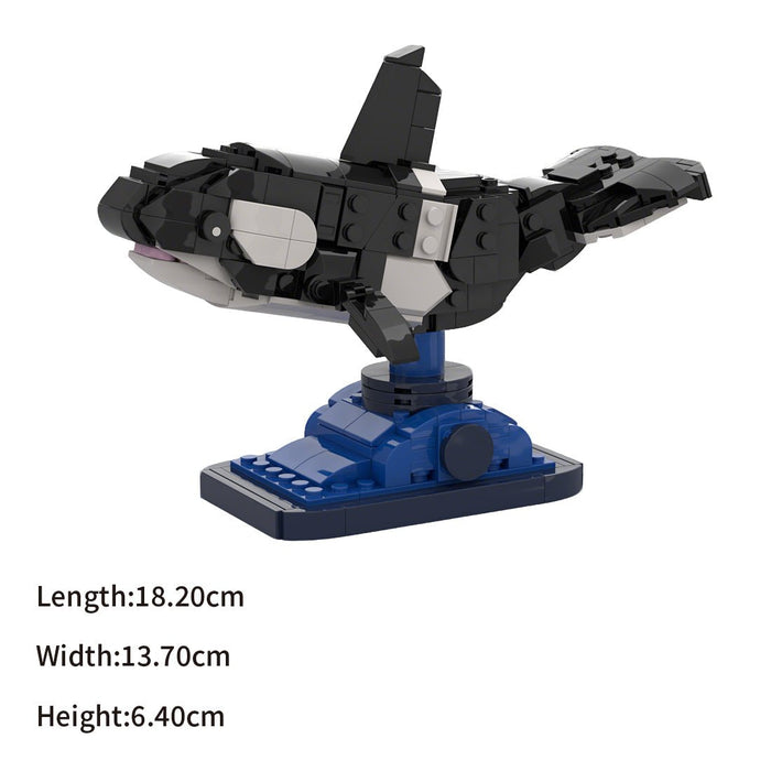 MOC - 216387 Orca Whale Building Blocks - LesDiy - Building Blocks -