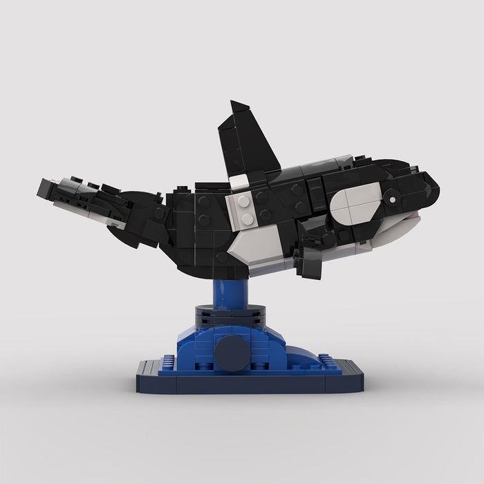 MOC - 216387 Orca Whale Building Blocks - LesDiy - Building Blocks -