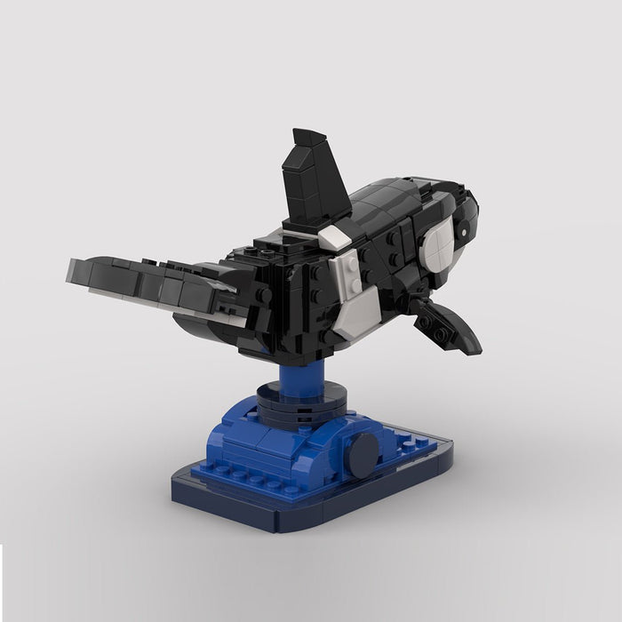 MOC - 216387 Orca Whale Building Blocks - LesDiy - Building Blocks -
