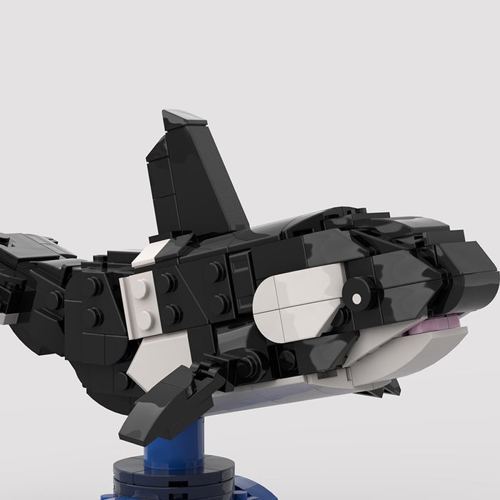 MOC - 216387 Orca Whale Building Blocks - LesDiy - Building Blocks -