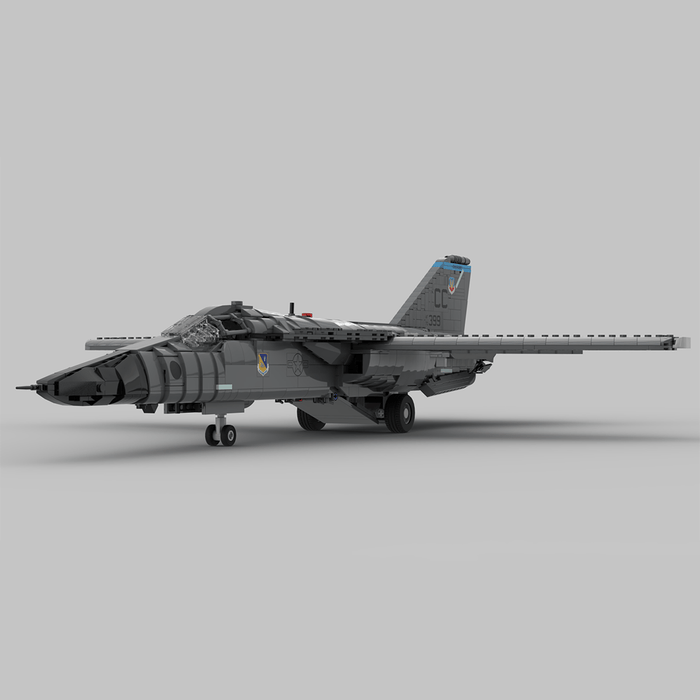 MOC - 217346 1:35 Scale F - 111F Aardvark Building Blocks - LesDiy - Building Blocks -