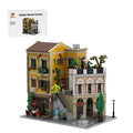MOC - 217918 Italian Street Corner Building Blocks - LesDiy -