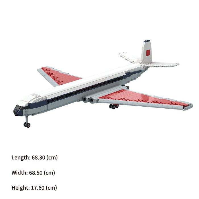 MOC - 218267 De Havilland Comet Building Blocks - LesDiy - Building Blocks -