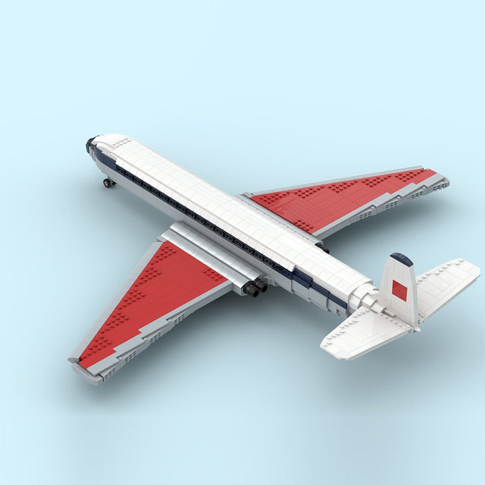 MOC - 218267 De Havilland Comet Building Blocks - LesDiy - Building Blocks -