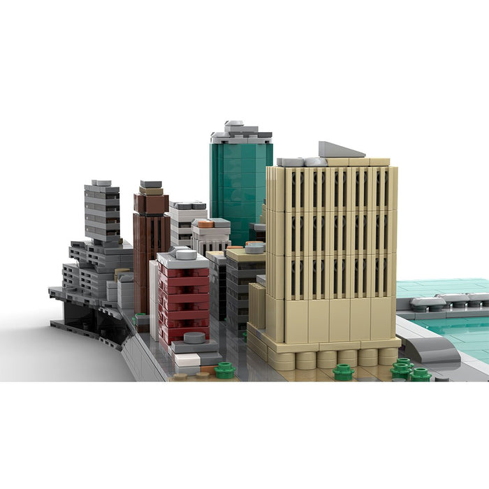 MOC - 221106 Financial District - New York City Building Blocks - LesDiy - Building Blocks -