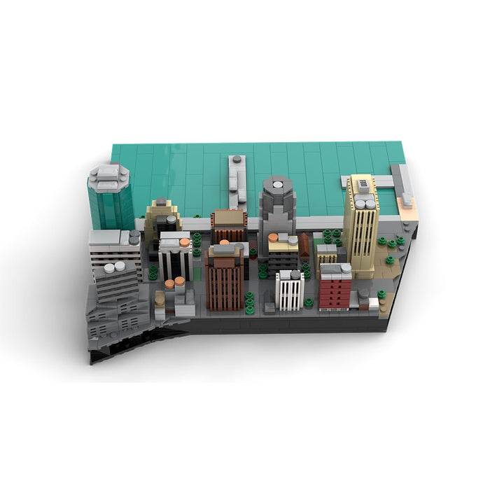 MOC - 221106 Financial District - New York City Building Blocks - LesDiy - Building Blocks -