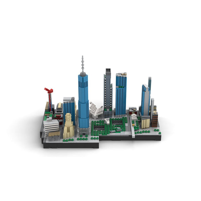 MOC - 221106 New World Trade Center Building Blocks - LesDiy - Building Blocks -