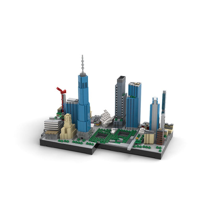 MOC - 221106 New World Trade Center Building Blocks - LesDiy - Building Blocks -