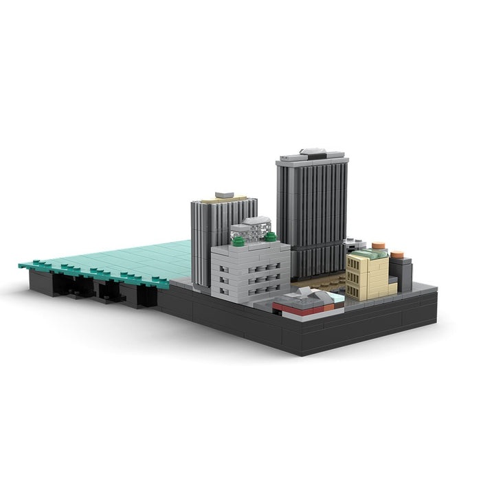 MOC - 221106 New York City Whitehall Street & Pearl Street Building Blocks - LesDiy - Building Blocks -