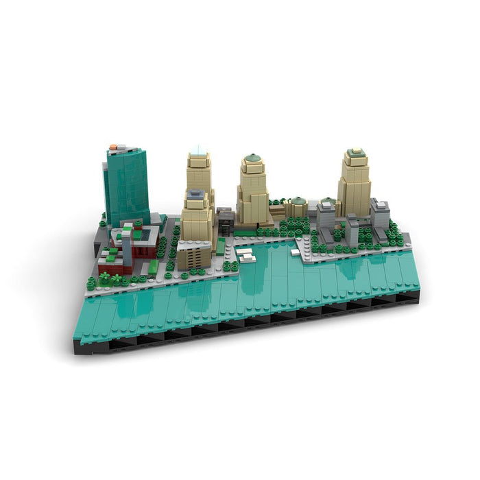 MOC - 221106 World Financial Center&Battery Park City Building Blocks - LesDiy - Building Blocks -