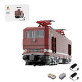 MOC - 221512 Electric Locomotive BR243 of the Deutsche Reichsbahn Bluilding Blocks - LesDiy - Locomotive -