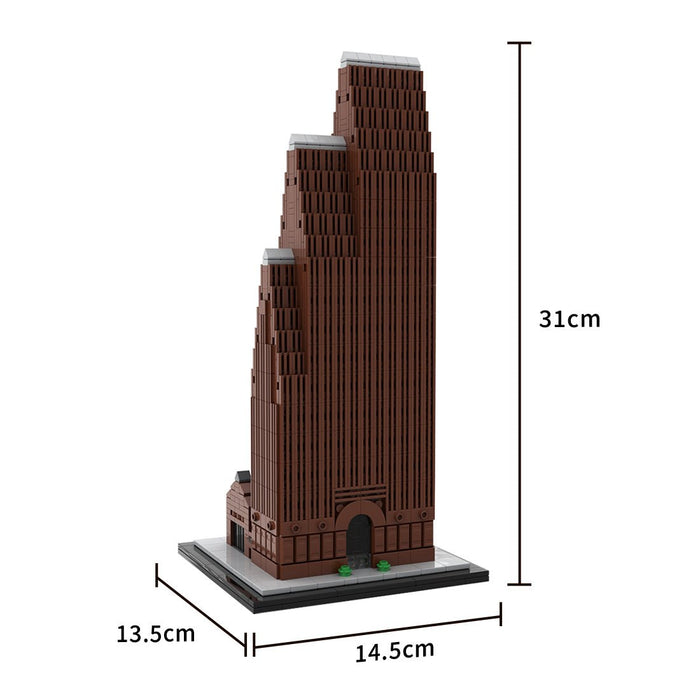 MOC - 221794 TC Energy Center 1:800 Scale Building Blocks - LesDiy - Building Blocks -