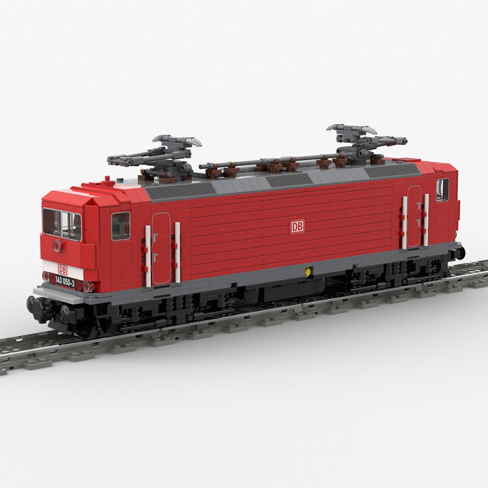 MOC - 222330 Electric Locomotive BR143 of the DBAG Building Blocks - Dynamic - LesDiy - Locomotive -