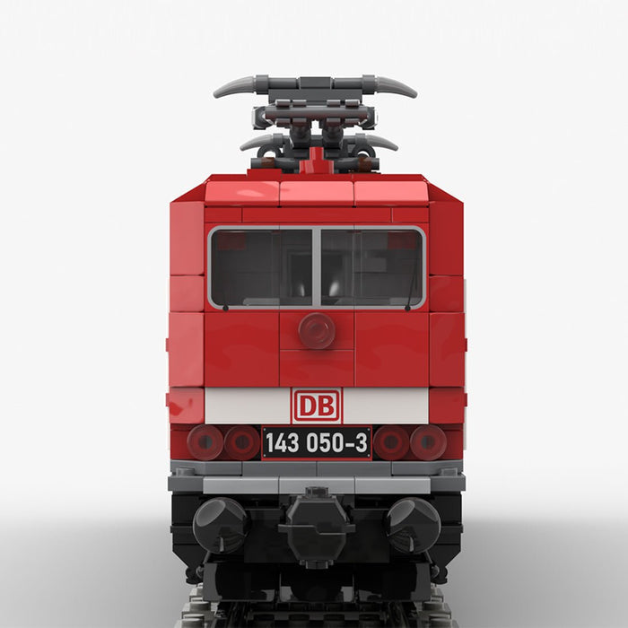 MOC - 222330 Electric Locomotive BR143 of the DBAG Building Blocks - Dynamic - LesDiy - Locomotive -