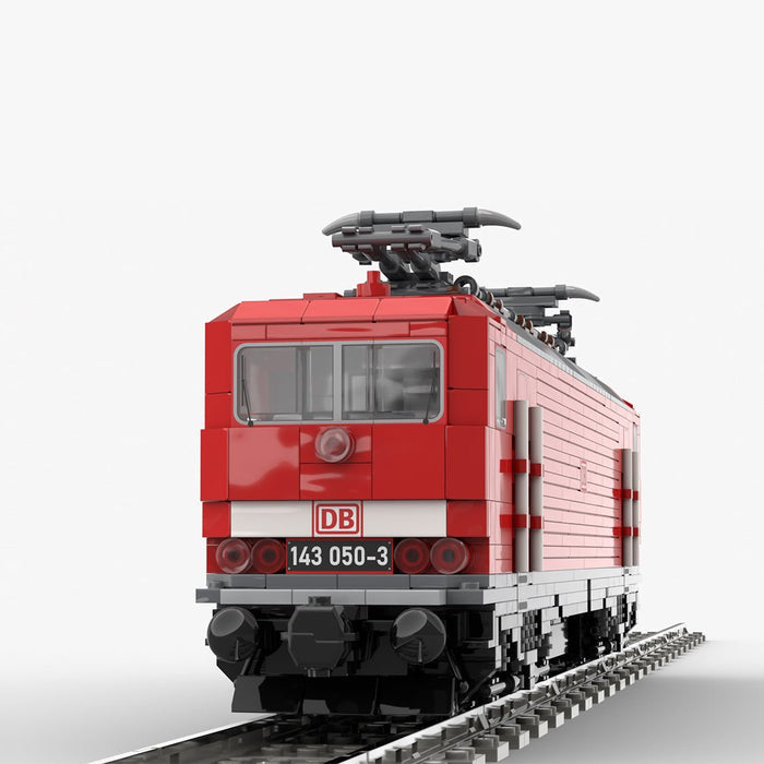 MOC - 222330 Electric Locomotive BR143 of the DBAG Building Blocks - Dynamic - LesDiy - Locomotive -