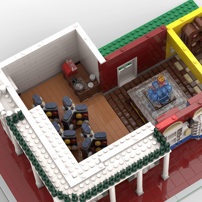 MOC - 222578 Main Street USA Jewelry Store | Deluxe Main Street USA ModularBuilding Blocks - LesDiy - Building Blocks -