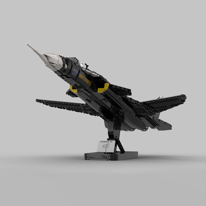 MOC - 222886 1:35 Scale Su - 47 Berkut Building Blocks - LesDiy - Building Blocks -
