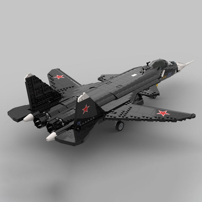 MOC - 222886 1:35 Scale Su - 47 Berkut Building Blocks - LesDiy - Building Blocks -