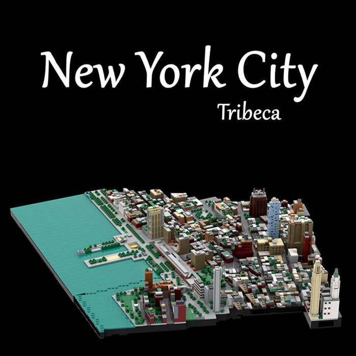 MOC - 223473 Tribeca - New York City Building Blocks - LesDiy - Building Blocks -