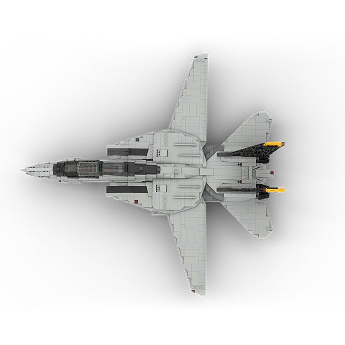 MOC - 223761 1/35 Scale （V3）Grumman F - 14 TOMCAT Building Blocks - LesDiy - building blocks -