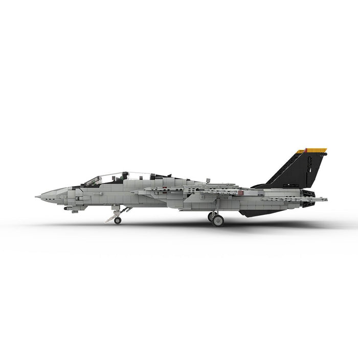 MOC - 223761 1/35 Scale （V3）Grumman F - 14 TOMCAT Building Blocks - LesDiy - building blocks -