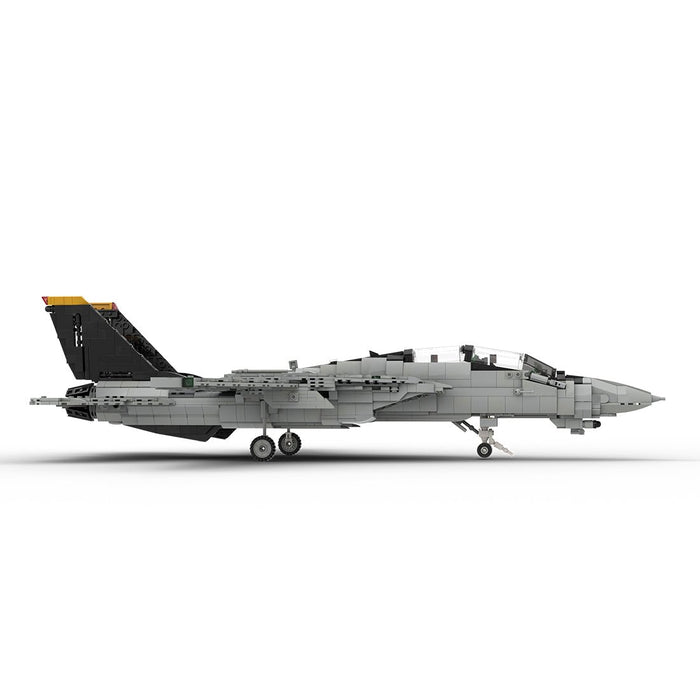 MOC - 223761 1/35 Scale （V3）Grumman F - 14 TOMCAT Building Blocks - LesDiy - building blocks -