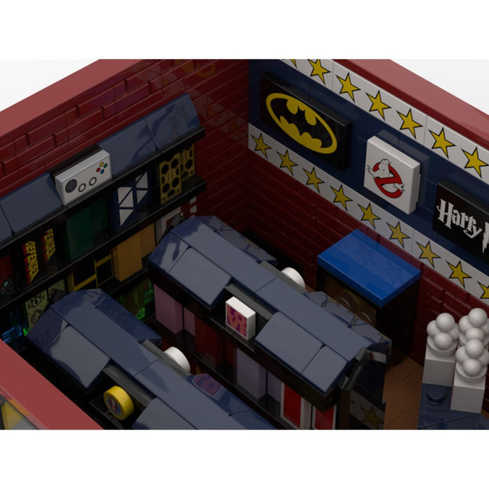 MOC - 224017 Video Store Building Blocks - LesDiy - MOC -