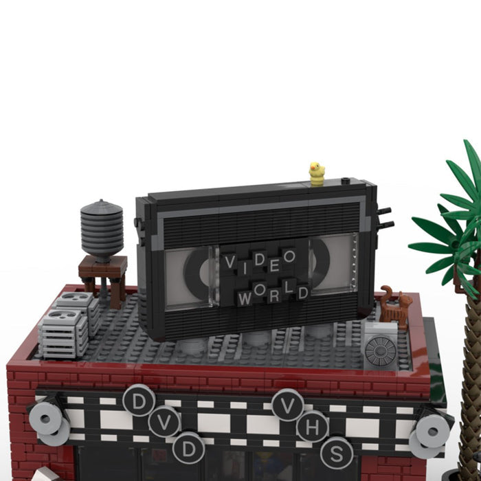 MOC - 224017 Video Store Building Blocks - LesDiy - MOC -