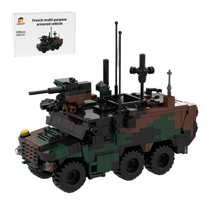 MOC - 224298 VMBR Griffon - French 6x6 Multipurpose APC Building Blocks - LesDiy - Building Blocks -