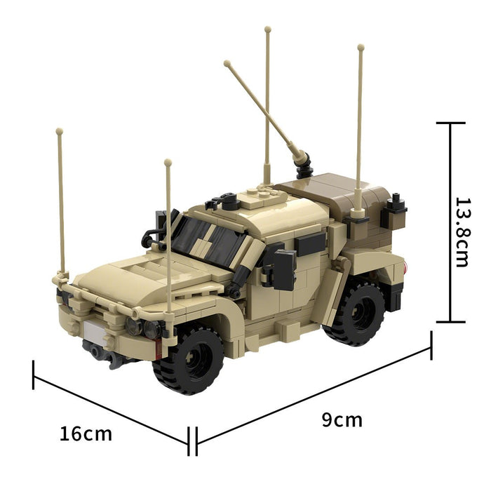 MOC - 224329 Thales Hawkei - Australian Multirole Light Utility Vehicle Building Blocks - LesDiy - Building Blocks -