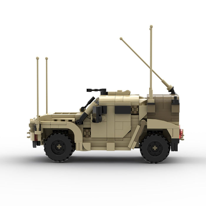 MOC - 224329 Thales Hawkei - Australian Multirole Light Utility Vehicle Building Blocks - LesDiy - Building Blocks -