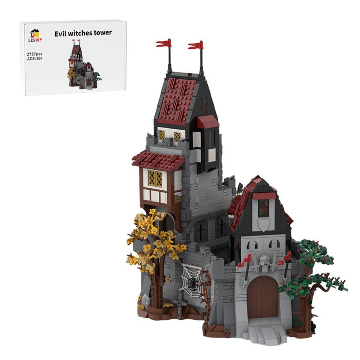 MOC - 224579 evil witches keep BuildingBlocks - LesDiy - Building Blocks -
