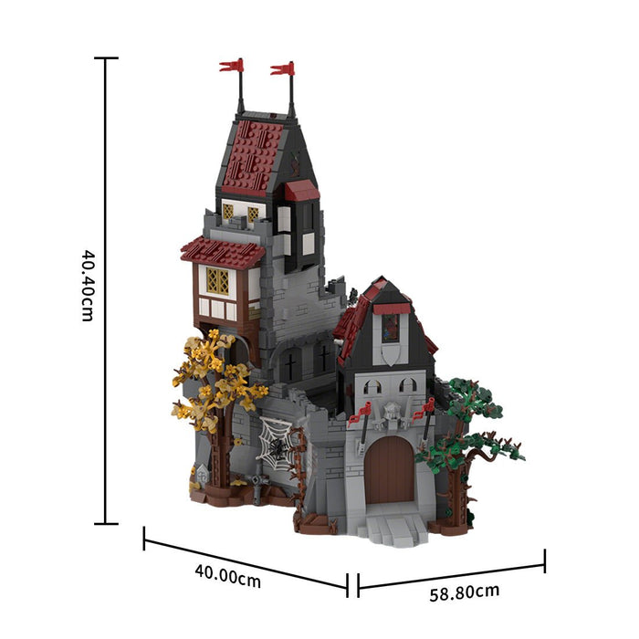 MOC - 224579 evil witches keep BuildingBlocks - LesDiy - Building Blocks -