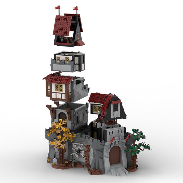 MOC - 224579 evil witches keep BuildingBlocks - LesDiy - Building Blocks -