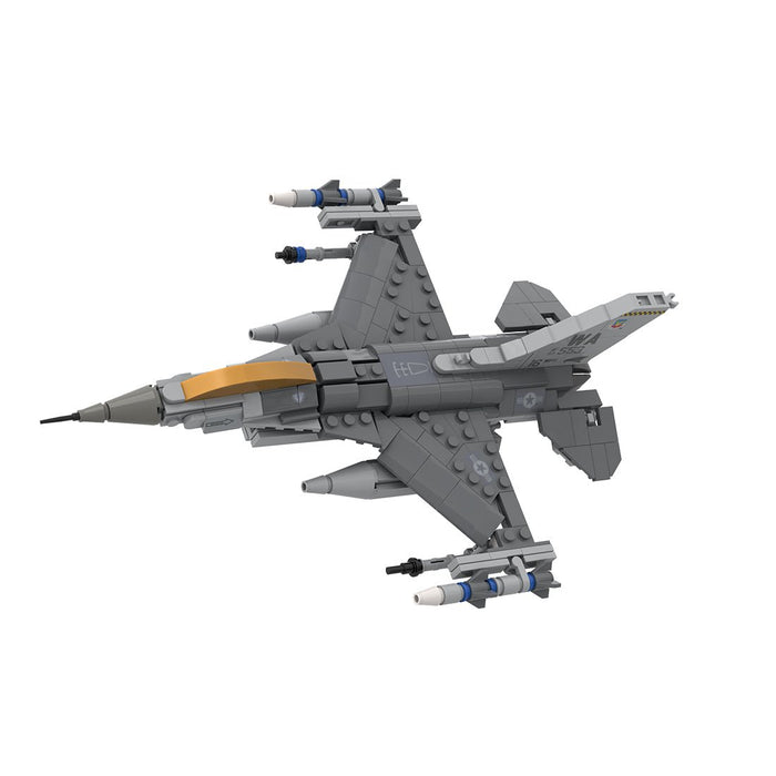 MOC - 224853 F - 16C Fighting Falcon, Nellis (1:58) Building Blocks - LesDiy - Building Blocks - stickers