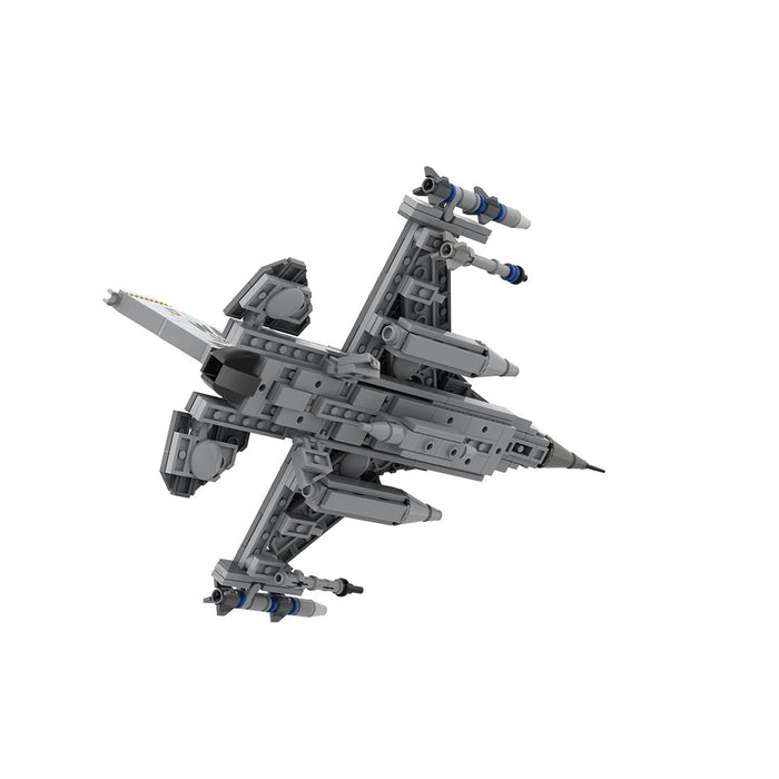 MOC - 224853 F - 16C Fighting Falcon, Nellis (1:58) Building Blocks - LesDiy - Building Blocks - stickers