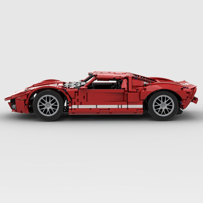 MOC - 224910 1/8 Scale Ford GT Building Blocks - LesDiy - Building Blocks -