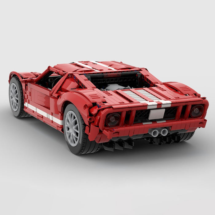 MOC - 224910 1/8 Scale Ford GT Building Blocks - LesDiy - Building Blocks -