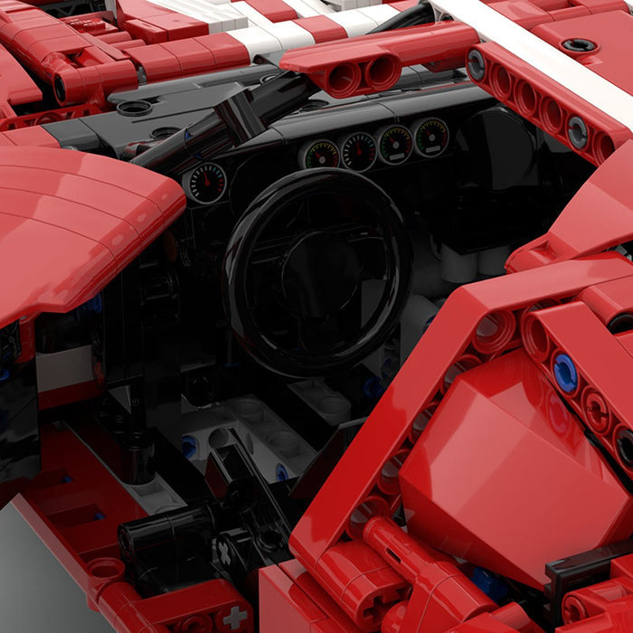 MOC - 224910 1/8 Scale Ford GT Building Blocks - LesDiy - Building Blocks -