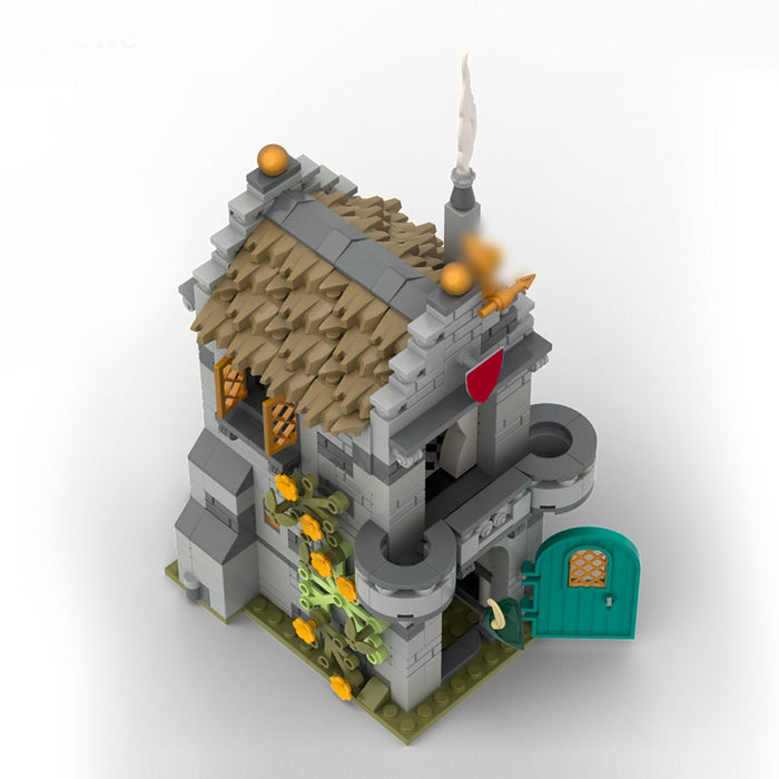 MOC-225225 Black Raven's Noble House Building Blocks-LesDiy-MOC-
