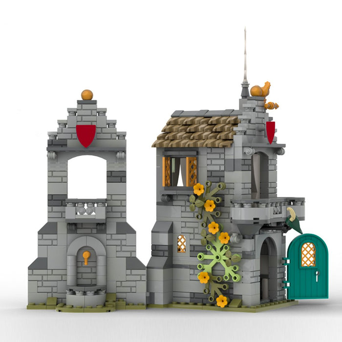 MOC-225225 Black Raven's Noble House Building Blocks-LesDiy-MOC-