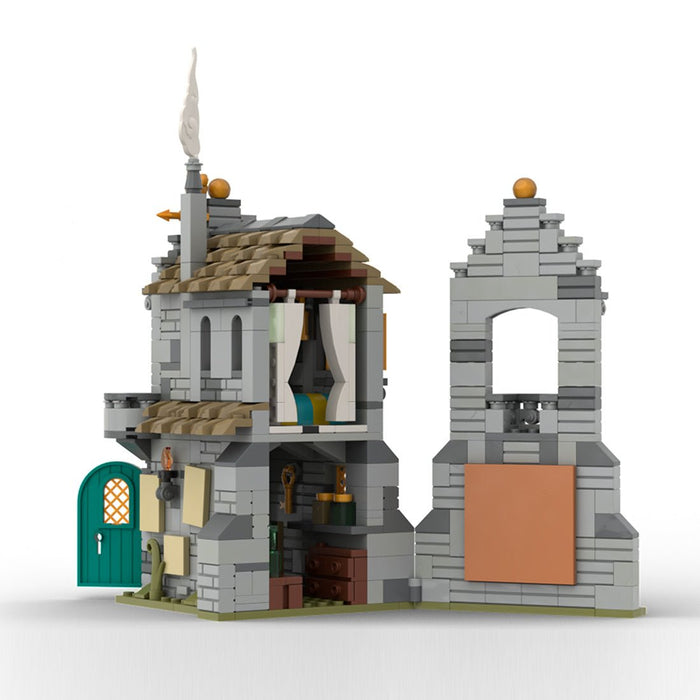MOC-225225 Black Raven's Noble House Building Blocks-LesDiy-MOC-