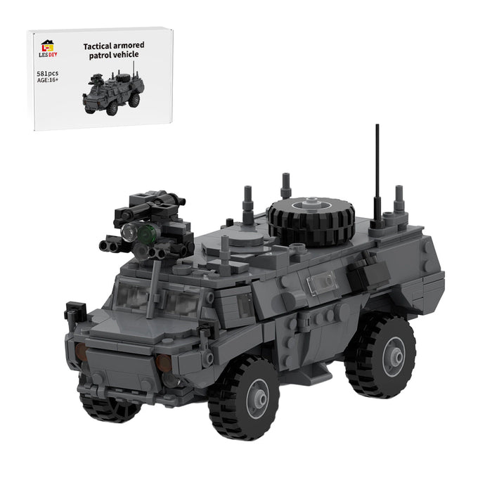 MOC-225385 1/35 Scale Military TEXTRON TAPV Building Blocks-LesDiy -