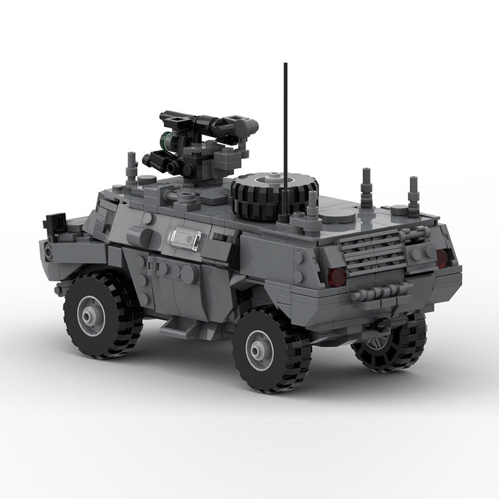 MOC-225385 1/35 Scale Military TEXTRON TAPV Building Blocks-LesDiy -